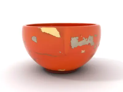 Rustic Terracotta Bowl model pack Low-poly 3D model