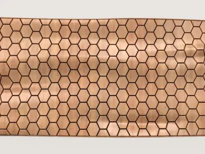 Parametric Wall 03 3D model