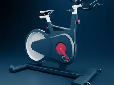 1c6 ergometric bycicle 3D model