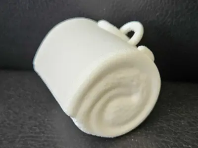 Roulade Keychain 3D print model