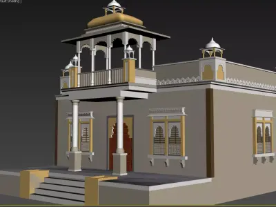 indian place  3D model