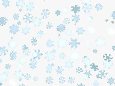 Snowflake Stylized Low-poly 3D model