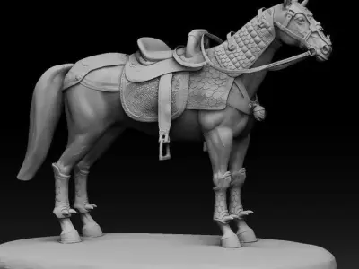 horse 3D model