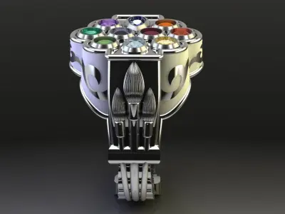 Mens ring STL 3D print model