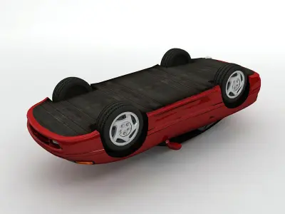 1995 Dodge Stealth Sports Car 3D model