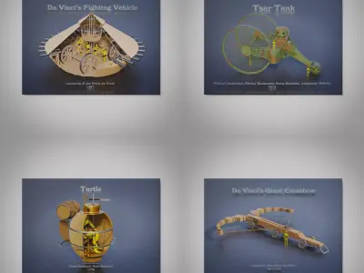 Battle Machines - Wall Pictures - Posters - Collection 1