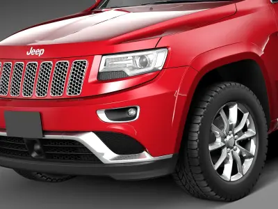 Jeep Grand Cherokee 2014 3D model