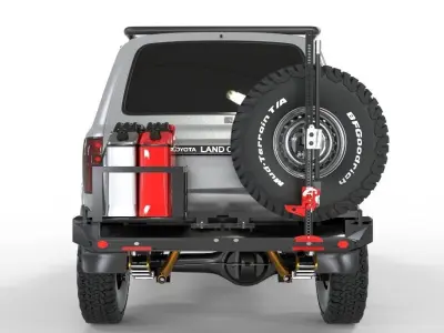 Toyota Land Cruiser Serie 80 1999  3D model