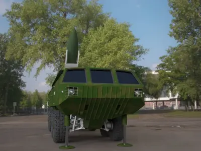 SOVIET OKA  SS 23 SPIDER 3D model