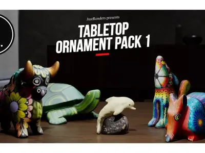 Wooden Armadillo Sculpture 3D model