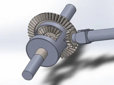 Differential drive  3D model