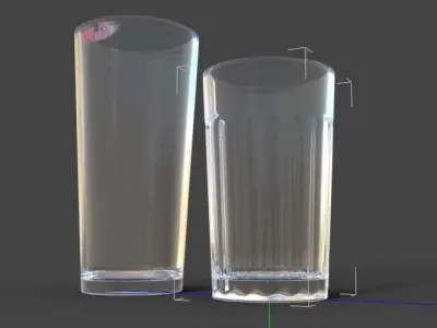 Vasos para alcohol 3D model