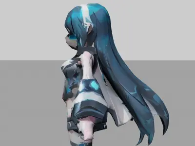 Back Plastic Looter Free 3D model