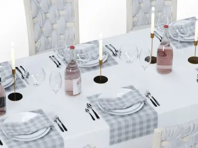 Dining Table  3D model purchase