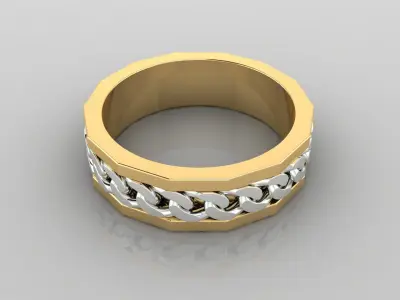 Ring M41 Mens luxury ring  3D print model