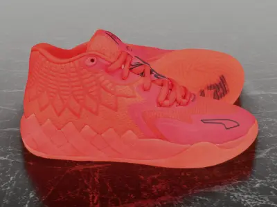 PUMA MB 01 3D SHOES Low-poly 3D model