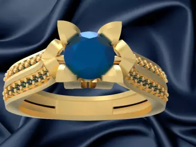 ring 18 3D print model