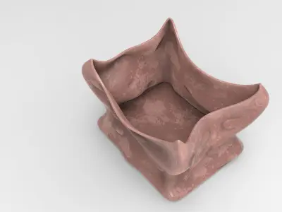 Lazlo Vase Low-poly 3D model