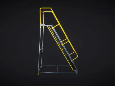 Rolling Ladder 3D model