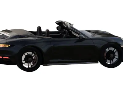 Porsche 911 Carrera Cabriolet GTS 3D model