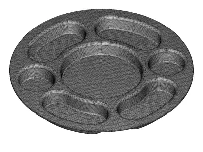 Deluxe Partition Plate 3D print model