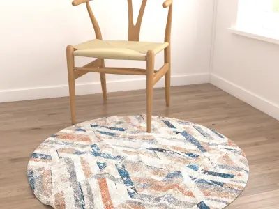 Rugs No 38 Low-poly 3D model