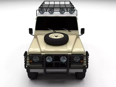 Land Rover Defender 110 Station Wagon 3D model