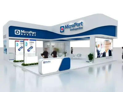 Exhibition - Area - 12X12-3DMAX2012-05 3D model