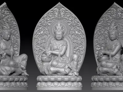 Guanyin  3D print model