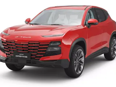 2025 Jetour Dashing with Interior 3D model