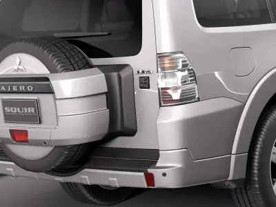 Mitsubishi Pajero 2006-2013 3D model