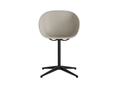 Pinwheel Curved Office Chair 3D model