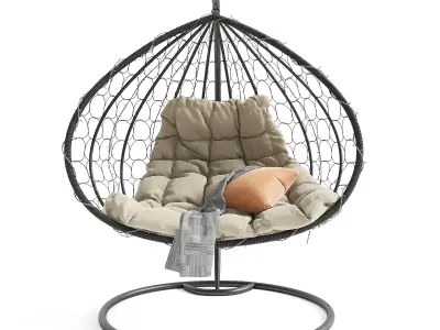 Conoon armchair M-GROUP 3D model