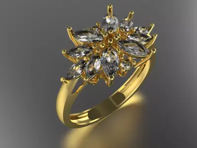 jewelry ring 282 3D print model