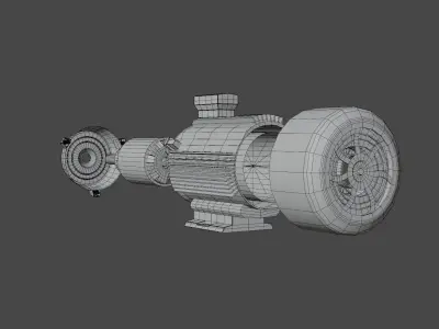 3 Phase synchronous  motor  3D model