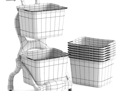 SHOPPING CAR 3D model