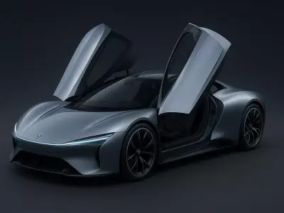 rase  car open door 3D print model