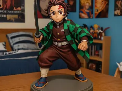 Tanjiro - Kimetsu no Yaiba 3D print model