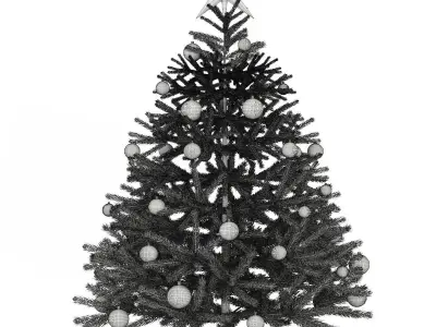 Christmas Tree green 2016 3D model