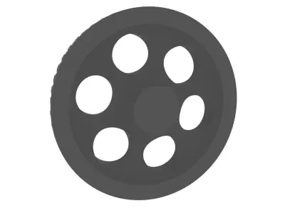 Electric motor Bosch gear F006B20103 for windshield wipers 3D print model