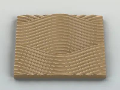 Wall panel 013 3D model