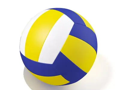 Volleyball ball 3D model