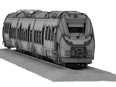 Bombardier TALENT 3 Battery-Powered 3D model
