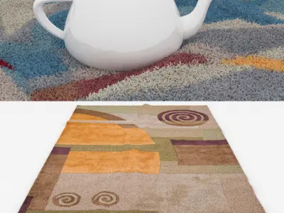 Rugs No 112 Low-poly 3D model