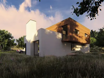 MODERN HOUSE 1 3D model