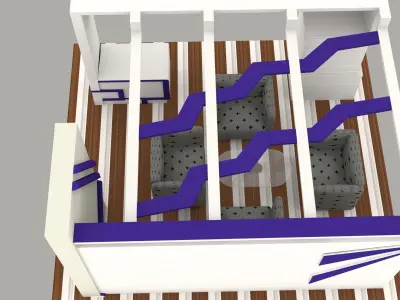 Exhibition Booth 3D model Free 3D model