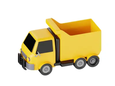 3D Truck 3D model