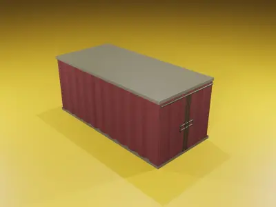 A house in the forest 3D model