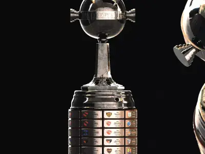 Trophy Copa Libertadores da America 3D model