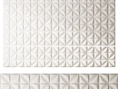 3d wall panel 5 3D model